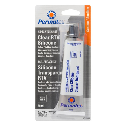 Permatex Clear RTV Adhesive Sealant - 80 ml - 071436