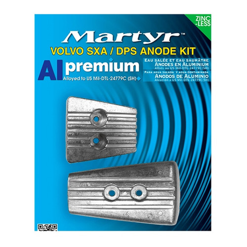 MARTYR Premium Aluminium Anodes Fits Volvo - 734500