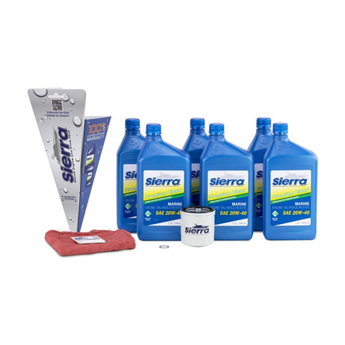 Sierra Oil Change Kit, Yamaha Outboard Engines 20W40 - 791389