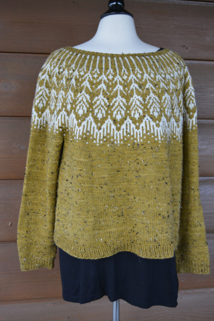 Sonrae in Dijon Tweed and DK Antler