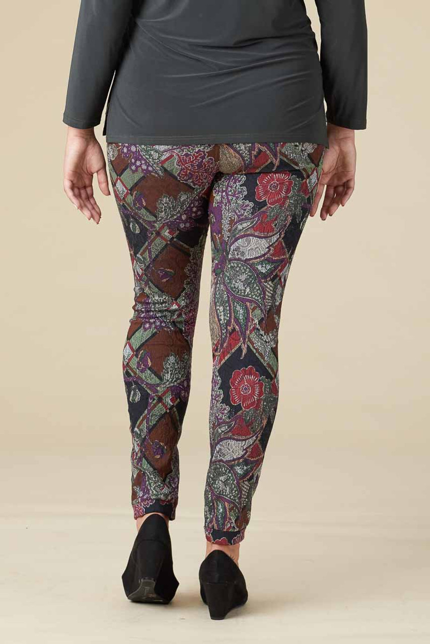 Living for The Moment Jegging - Diamond Paisley - Red Tulip Boutique
