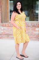 Fun In The Sun Dress- Yellow