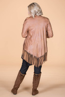 Ready to Take on Anything Fringed Jacket - Oaker