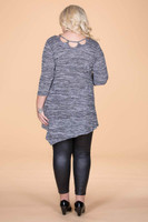 All I Could Wish For Tunic - Mixed Grey Print