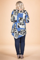 Say it Out Loud Tunic - Mixed Hunter Print