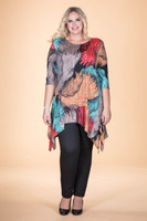 Your Best Foot Forward Tunic - Waves Print