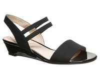 Step This Way Wedge Sandal - Black