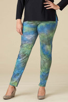 Instant Favorite Legging - Galaxy Faux Leather Print