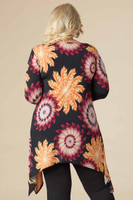 Your Best Foot Forward Tunic - Oaker Print