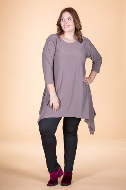 Your Best Foot Forward Tunic - Taupe