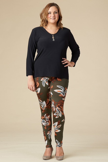 Instant Favorite Legging - Feather Print