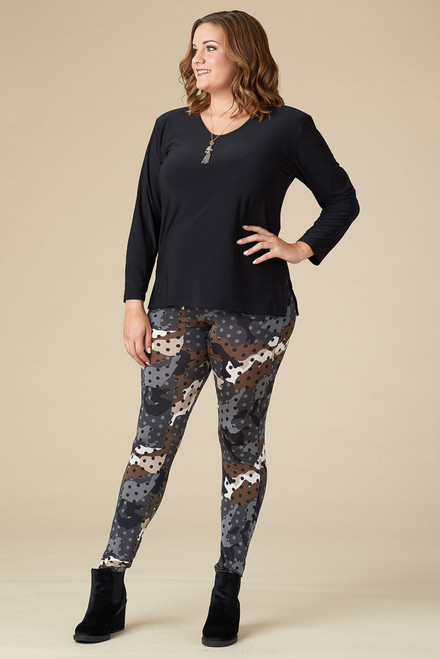 Instant Favorite Legging - Grey Spotted Camo Print