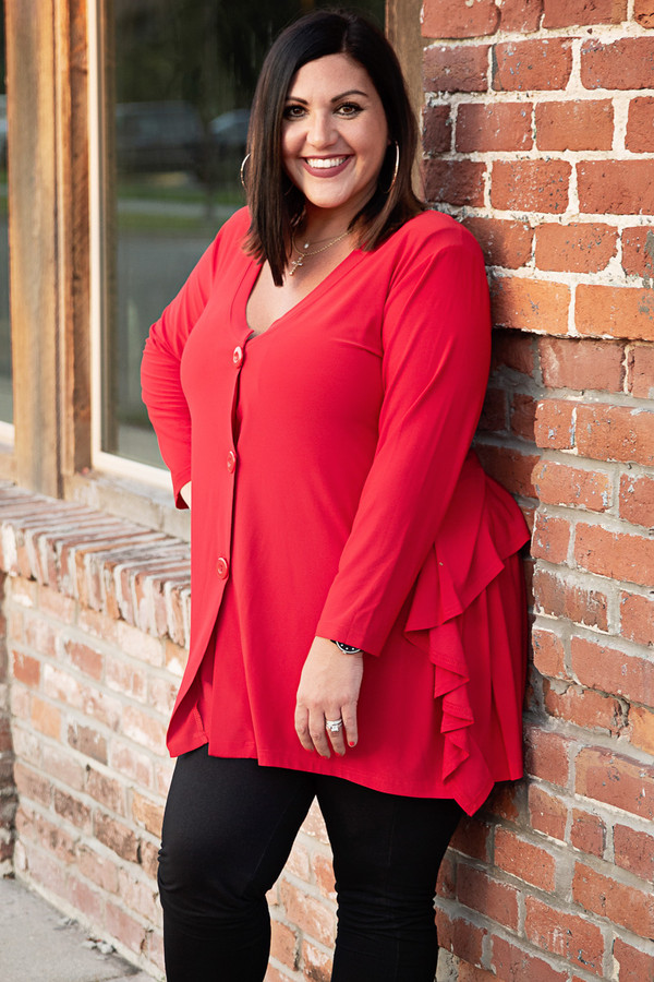 Red Tunics for Women - Red Tulip Boutique