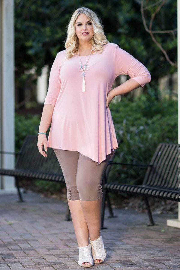 Say it Out Loud Tunic - Rosa