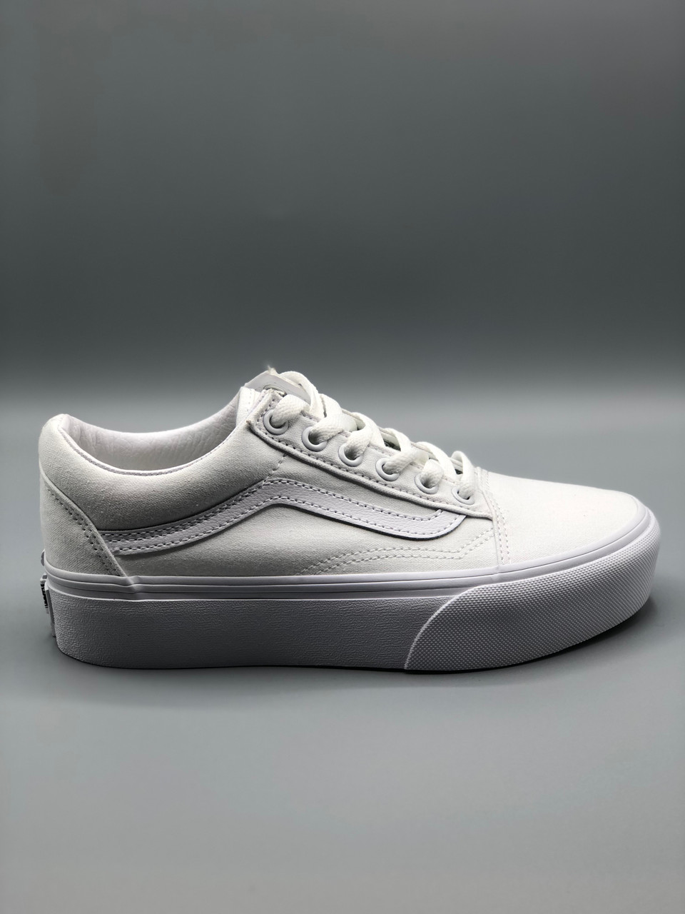 shoes Vans Old Skool Platform - Checkerboard/Black/True White 
