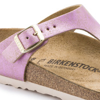 birkenstock gizeh washed metallic pink