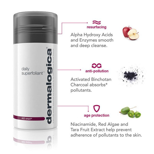 Dermalogica AGE Smart Daily Superfoliant ingredients