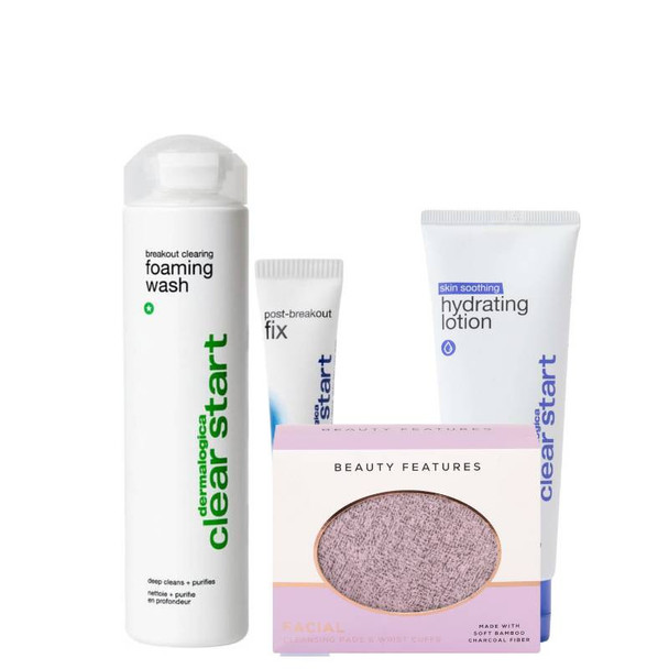 Dermalogica Teen Skin Starter Bundle With FREE Cleansing Pads & Cuffs