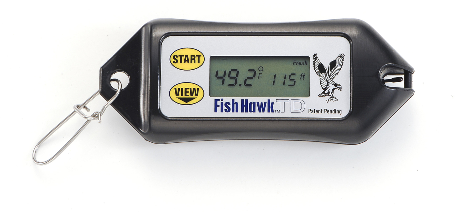 fish hawk td temperature and depth gauge