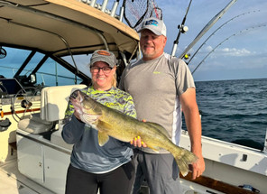 Eastern Basin Lake Erie Walleye Fishing Tactics from Dunkirk, NY with Dream Catcher Sportfishing