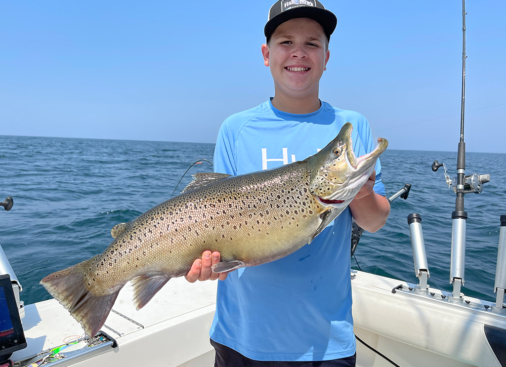 Catching Lake trout with Dipsy divers! DEPTH and SPEED! Red Lake Ontario 