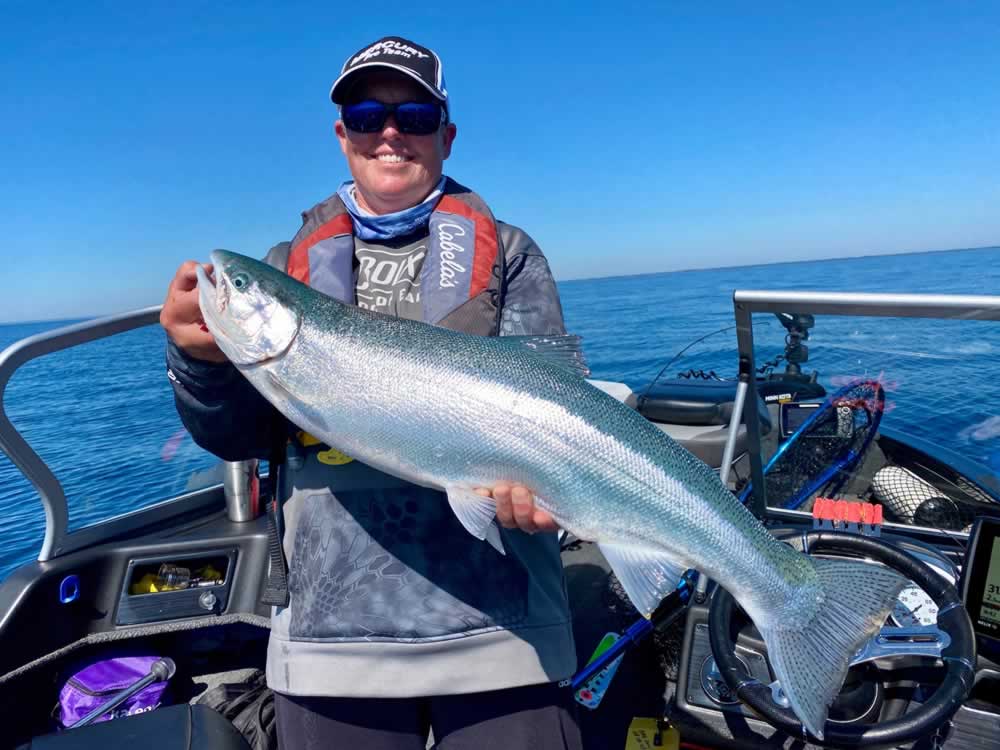 Fishing The Great Lakes With A Small Boat Fish Hawk Electronics Store