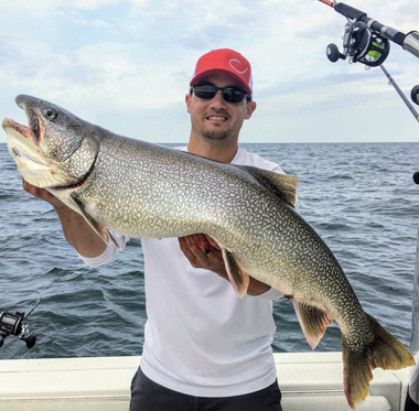 Fishing in Holland, Michigan