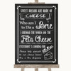 Chalk Sketch Cheese Board Song Personalised Wedding Sign