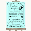 Aqua Wedpics App Photos Personalised Wedding Sign Aqua Wedpics App Photos Personalised Wedding Sign