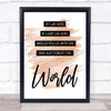 Watercolour Lay Here Forget The World Chasing Cars Song Lyric Quote Print