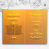 Romantic Beach Groom & Bride Personalised Wedding Double Cover Order Of Service