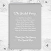 Great White Bride Personalised Wedding Double Sided Cover Order Of Service