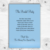 Wine On The Beach Personalised Wedding Double Sided Cover Order Of Service
