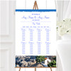 Heart St Pauls Lindos Rhodes Personalised Wedding Seating Table Plan