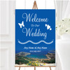 Malta Abroad Personalised Any Wording Welcome To Our Wedding Sign