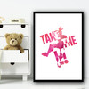 Fortnite Take The L Pink Children's Nursery Bedroom Wall Art Print