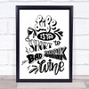 Life Is Too Short To Drink Bad Wine Quote Typography Wall Art Print