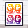 Chez Guevara Retro Glow Funky Wall Art Print