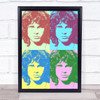 Jim Morrison Retro Pastel Screen Print Funky Wall Art Print