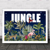 Jungle Night Style Wall Art Print
