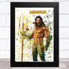 Splatter Art Gaming Fortnite Aquaman Kid's Room Children's Wall Art Print