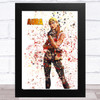 Splatter Art Gaming Fortnite Aura Kid's Room Children's Wall Art Print