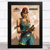 Sparkplug Gaming Comic Style Kids Fortnite Skin Children's Wall Art Print