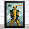 Wolverine Gaming Comic Style Kids Fortnite Skin Children's Wall Art Print