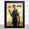 Midas Gaming Comic Style Kids Fortnite Skin Children's Wall Art Print