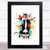 Sylvester James Pussycat Loony Tunes Splatter Children's Kid's Wall Art Print