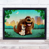 The Secret Life Of Pets Duke And Max City Children's Kid's Wall Art Print