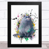 The Secret Life Of Pets Chloe Splatter Children's Kid's Wall Art Print