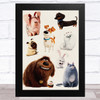 The Secret Life Of Pets Friends Children's Kid's Wall Art Print