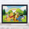 Winnie The Pooh And Friends Children's Kid's Wall Art Print